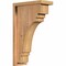Ekena Millwork Pescadero Smooth Corbel w/Backplate, Western Red Cedar, 5 1/2"W x 12"D x 20"H COR06X12X20PEC01SWR - alternate 1